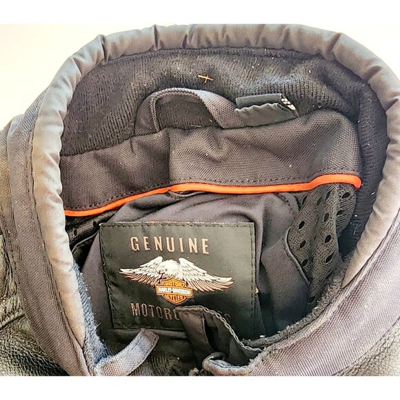 Harley Davidson Women’s Riding Jacket Leather Textile Medium 98165-18VW BAGS1 - Picture 6 of 6